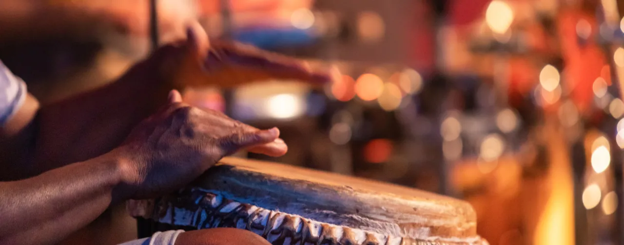 Afrikansk dans på ljungskile folkhögskola