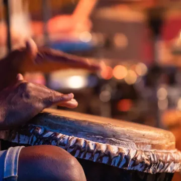 Afrikansk dans på ljungskile folkhögskola