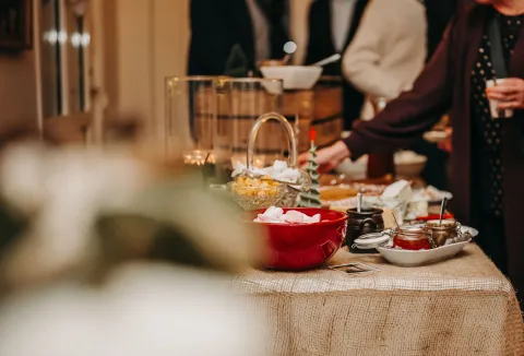 Julbord på ljungskile folkhögskola